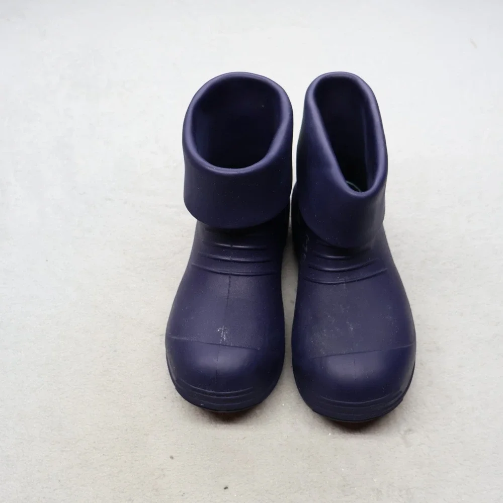 Tingley Profile Unisex M7 W9 Rain Boots Blue Waterproof Pull On Slip Resistant